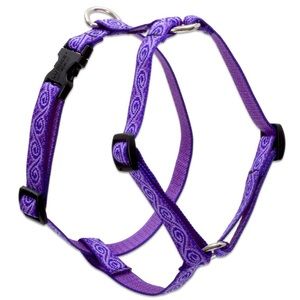Lupine Pet 1” Roman Harness 24-38” & 6’ Leash Set - Jelly Roll - New with Tags